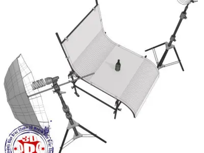 still life collection 3D model