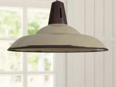 WF Ilkley Light Single Dome Pendant Free 3D model