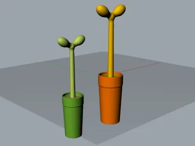 Italy Alessi toilet brush 3D model 3D print model