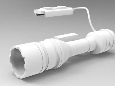 Cloud Defensive REIN Low-poly 3D model