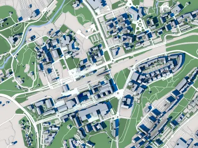 Espoo City Finland 3D model