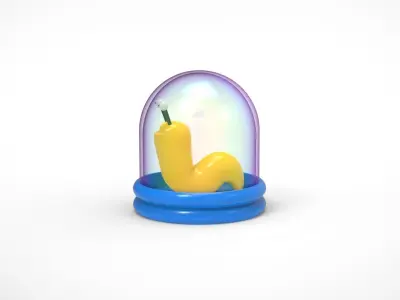 Bobs Burgers Pet Slug Slugaconda 3D print model