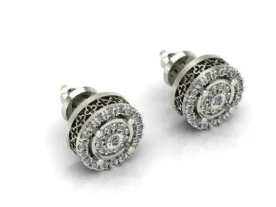 small earings 4 3D print model