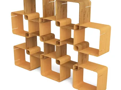 Smart Square Low-poly 3D model