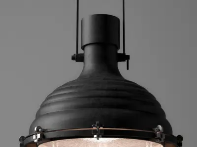  Industrial Lighting Set 3D model