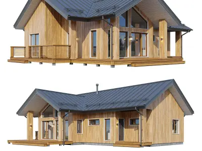 Alpine house Ramos 3D model