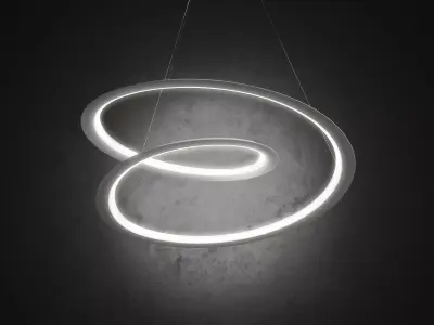 Kepler Pendant Light Free 3D model