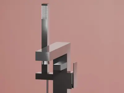 Sprayer Kitchen 3D model 3D model