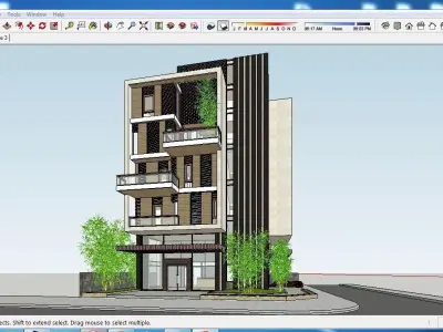 Apartment Sketchup 43 3D model