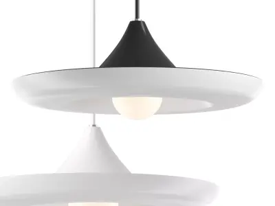 Curl Pendant Lamp Nuskool - Hanging lamp 3D model
