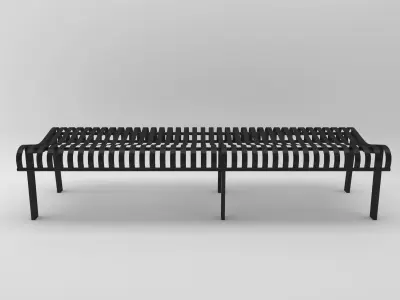 Bench Park 3 3D model