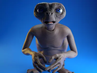 ET THE EXTRATERRESTRIAL 3D model