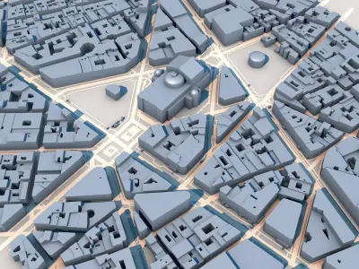 Opera Garnier Paris France 3D model