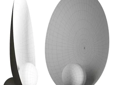 Vibia Musa Table Lamp 3D model