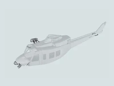 Files to 3D Print Bell 412 Optional Parts for Bell 412 Free 3D print model