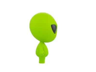 Character087 Alien 3D model