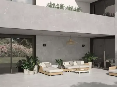 Photorealistic Concrete Wall  Floor Tiles 3D Model  Texture