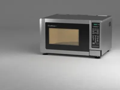Microwave oven 3D model