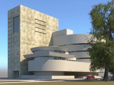 Guggenheim Museum 3D model 3D model