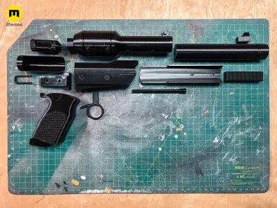 Lucy tranquilizer gun  Fallout  3D print model