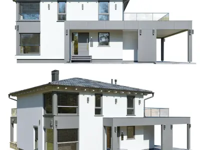 German house 2 3D model