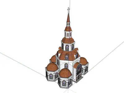 Architecture-Religion-God-Culture-Temple -0217 3D model