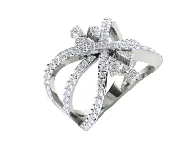  Women Ring Render 3dm STL MTL SLC JCD OBJ FBX Details 3D print model 59