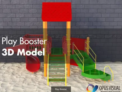 Play Booster Set 3D Model Pack