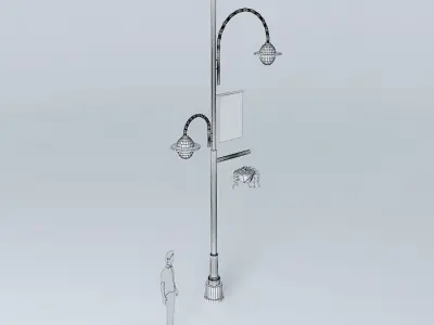 Post to Rua Dr. Jorge Free 3D model