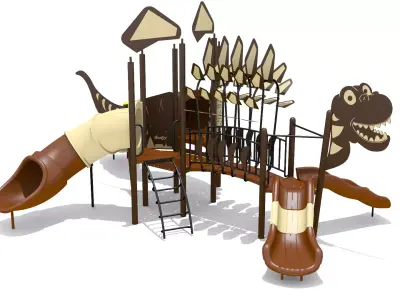 Playground- Dinasour Play 3D model