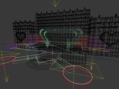 Carnival stage 2 3D model