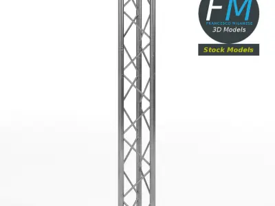 Pylon metal truss 3D model
