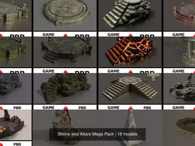 Shrine and Altars Mega Pack