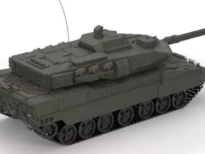 Generic Tank 01 3D model