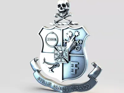Fraternity Crest 3D print model