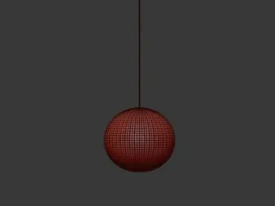 bubble lamp ball 3D model