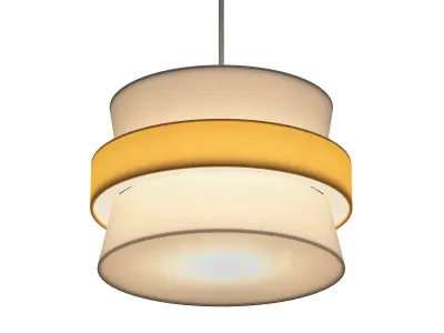 Joey 3 Tier Easy Fit Pendant Shade 3D model