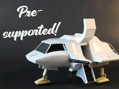 Visitors Skyfighter 3D print model