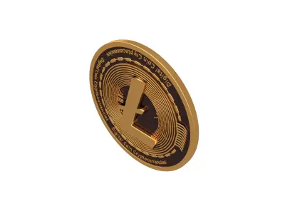 Litecoin v3 001 3D model
