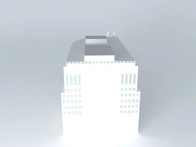 20 Cabot Square, Canary Wharf, London Free 3D model