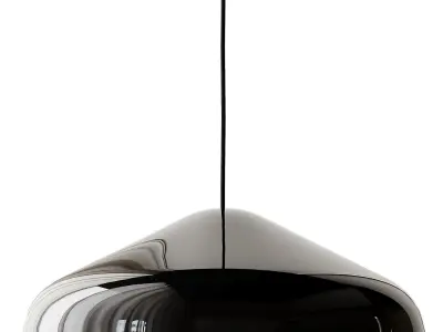 Pao Steel pendant lamp from HAY 3D model