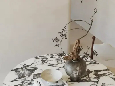 Restaurant tables and chairs 3D model