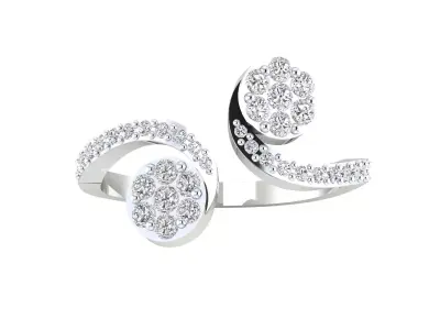 Women Ring 3D print model 98