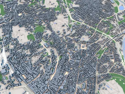 Cagliari Municipality Sardinia Italy 3D model