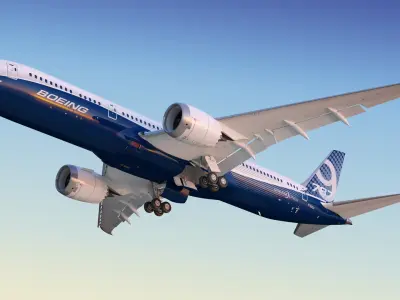  Boeing 787-9 Dreamliner Rigged 