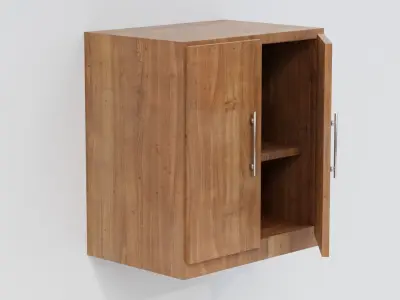 Modern Kitchen Cabinet 3D model