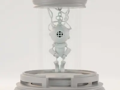 WATER ROBOT  3D model