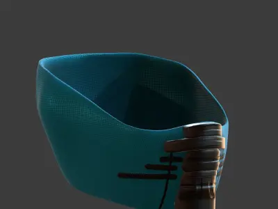 Gas mask helmet 3d model scifi Low-poly  Low-poly 3D model 144