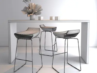Ciacci Kreaty Sgabello chair 3D model