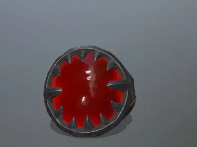 Heal Ring Low-poly 3D model